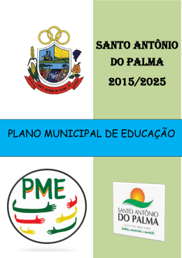 SANTO ANT&Ocirc;NIO DO PALMA 2015/2025