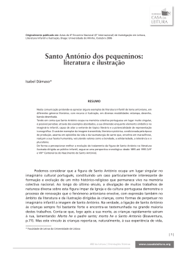 Santo Ant&oacute;nio dos pequeninos:
