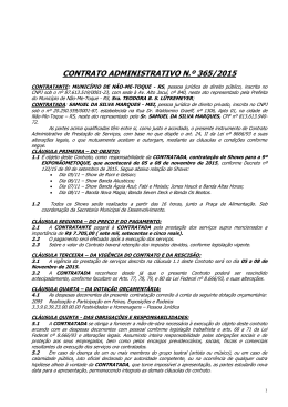 contrato administrativo n.º 365/2015