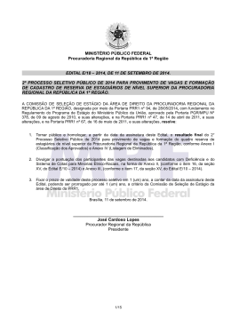 EDITAL E_18-2014 - Biblioteca Digital do MPF