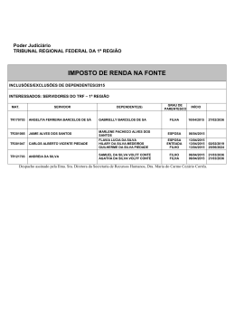 View/Open - Tribunal Regional Federal da 1ª Região