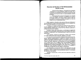 Recurso de Revista ng TST-RR