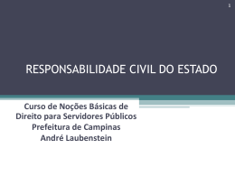 responsabilidade civil - Prefeitura Municipal de Campinas