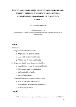 responsabilidade civil e responsabilidade penal