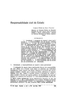 Responsabilidade civil do Estado