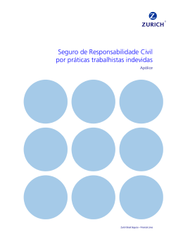 Seguro de Responsabilidade Civil por práticas trabalhistas indevidas