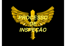 PROCESSO DE INSPE&Ccedil;&Atilde;O