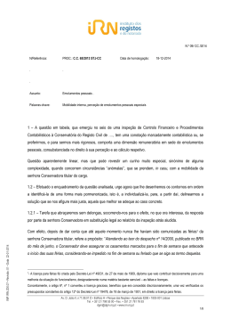 09/CC/2015 - Instituto dos Registos e Notariado
