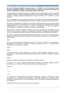 Decreto-Lei n.º 6/2013