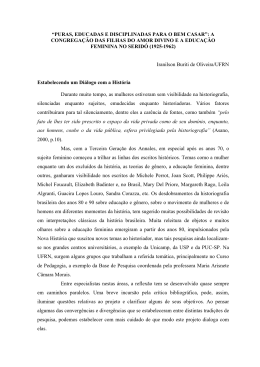 puras, educadas e disciplinadas para o bem casar
