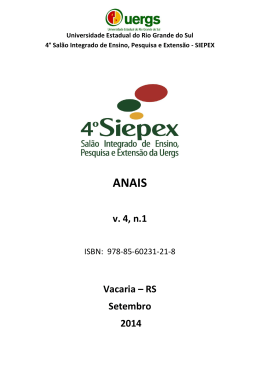 Anais IV Siepex