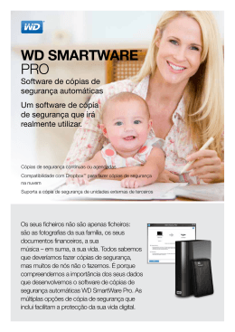 WD SmartWare Pro Automatic Backup Software
