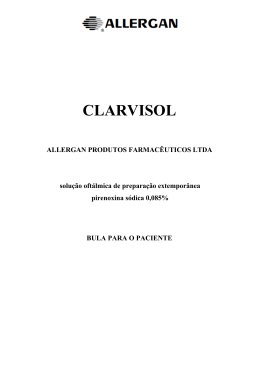 CLARVISOL - Allergan