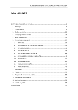 Proposta de Plano - versão rectificada pela Proposta 259/2015