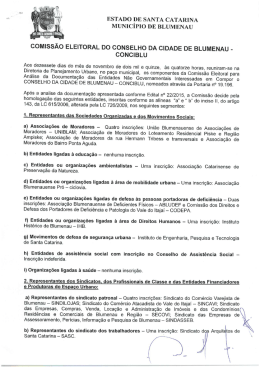 estado de santa catarina municipio de blumenau