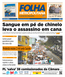 + VEJA MAIS - Folha Metropolitana