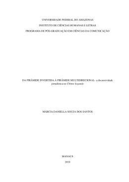 a discursividade no &Uacute;ltimo Segundo