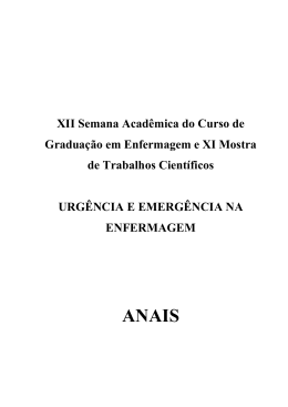 ANAIS - URI - Universidade Regional Integrada do Alto Uruguai e