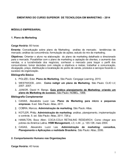 EMENT&Aacute;RIO TECN&Oacute;LOGO EM RECURSOS HUMANOS
