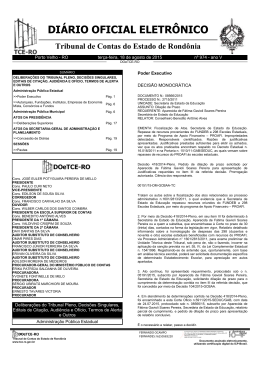 DOe/0974/TCE-RO - Data: 18/08/2015