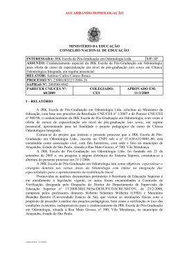 Parecer CNE/CES nº 68/2009, aprovado em 11 de março de 2009