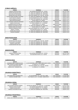 (LISTAGEM DE M\311DICOS - MODIFICADA.xls)