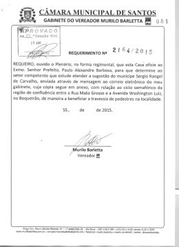 081 REQUERIMENTO Ne 2 l 6 4 / 2 Ú l 5