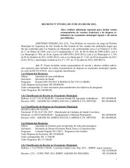 - Prefeitura Municipal de Taquaru&ccedil;u do Sul