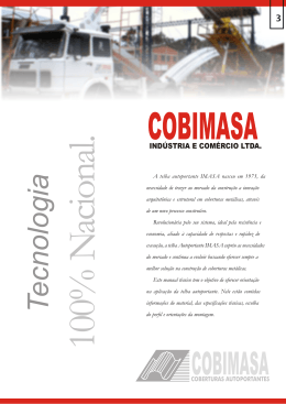 m - COBIMASA - Indústria e Comércio LTDA