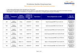 Produtos Sa&uacute;de Empresariais
