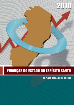 FINAN&Ccedil;AS DO ESTADO DO ESP&Iacute;RITO SANTO