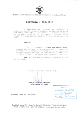 portaria nº 57/2015