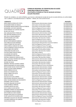 12.08.13-Resultado Preliminar Decreto n&ordm; 6.135