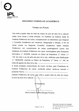 IPL - Instituto Polit&eacute;cnico de Leiria