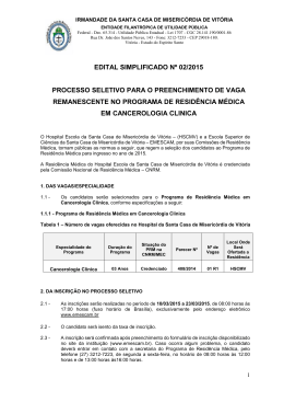 edital simplificado nº 02/2015 processo seletivo para o