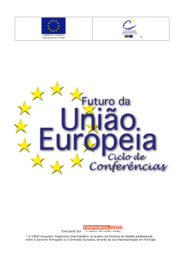 Documento PDF - Eurocid - Centro de Informação Europeia