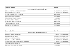 Veja aqui o resultado