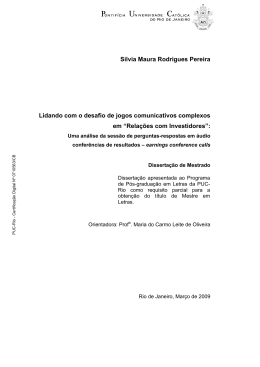 Silvia Maura Rodrigues Pereira Lidando com o desafio de