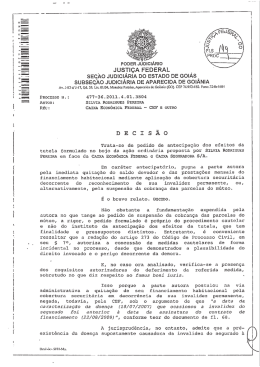 Tutela - Quita&ccedil;&atilde;o pelo Seguro - Silvia Rodrigues Pereira - ABMH-GO