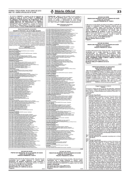 Di&aacute;rio Oficial