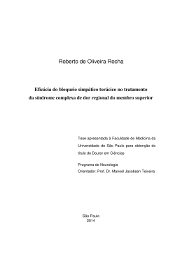 Roberto de Oliveira Rocha - Biblioteca Digital de Teses e