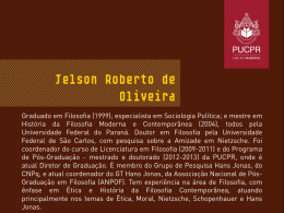 Jelson Roberto de Oliveira - Pós-Graduação
