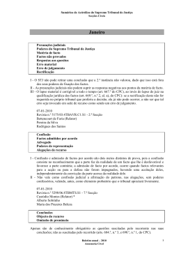 Presun&ccedil;&otilde;es judiciais - Supremo Tribunal de Justi&ccedil;a