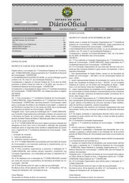 Di&aacute;rio Oficial do Estado do Acre