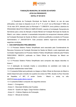 EDITAL PSS CONTRATA&Ccedil;&Atilde;O TEMPOR&Aacute;RIA SA&Uacute;DE MENTAL