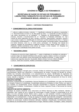 Abertura Anexo II
