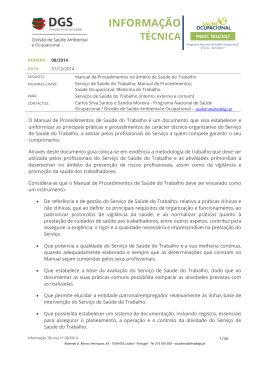 INFORMA&Ccedil;&Atilde;O - Direc&ccedil;&atilde;o