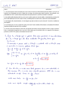 Equações: Problemas – 10/02/2014