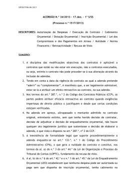 ACÓRDÃO N.º 34/2013 - Tribunal de Contas