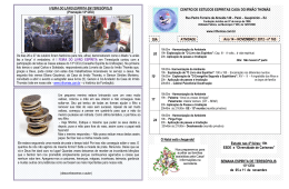 novembro - Casa do Irm&atilde;o Thom&aacute;s